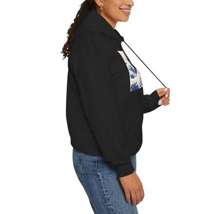 Great Wave off Kanagawa Hoodie - Hokusai Japanese Ukiyo-e Unisex Sweatshirt