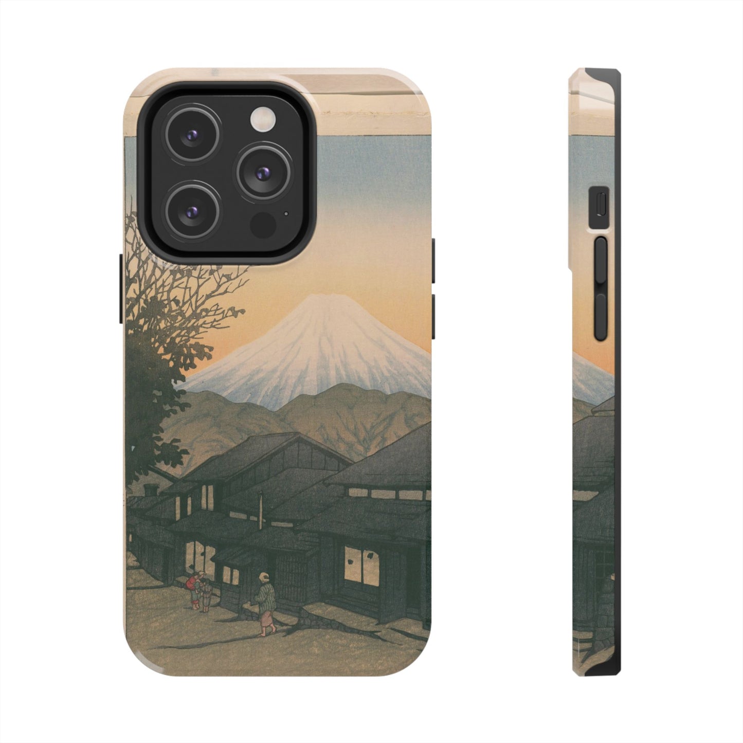 Kawase Hasui "Yuicho Village & Mount Fuji" Phone Case | 1935 Japanese Woodblock Art | Shin-Hanga