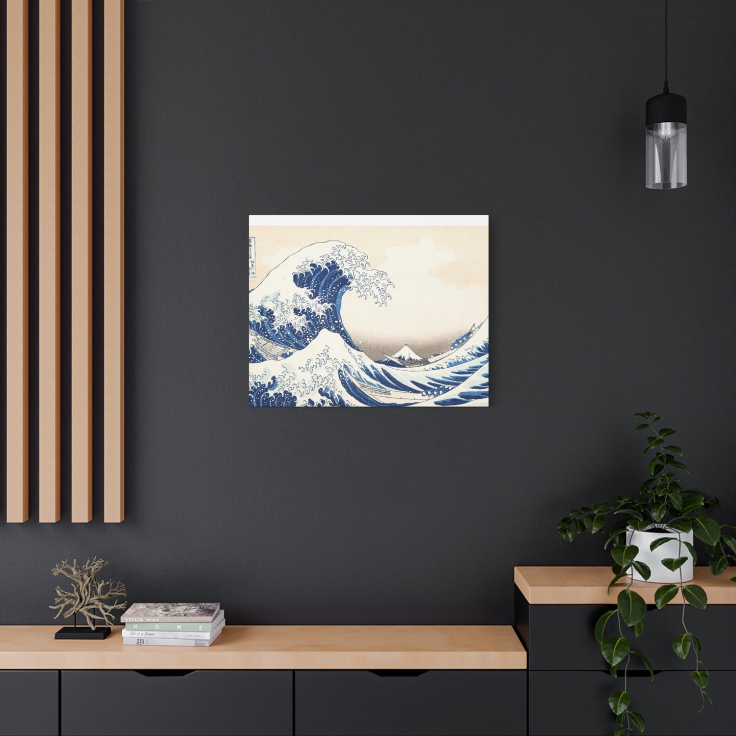 Great Wave off Kanagawa Canvas Print - Hokusai Japanese Ukiyo-e Wall Art