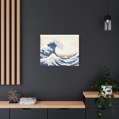 Great Wave off Kanagawa Canvas Print - Hokusai Japanese Ukiyo-e Wall Art