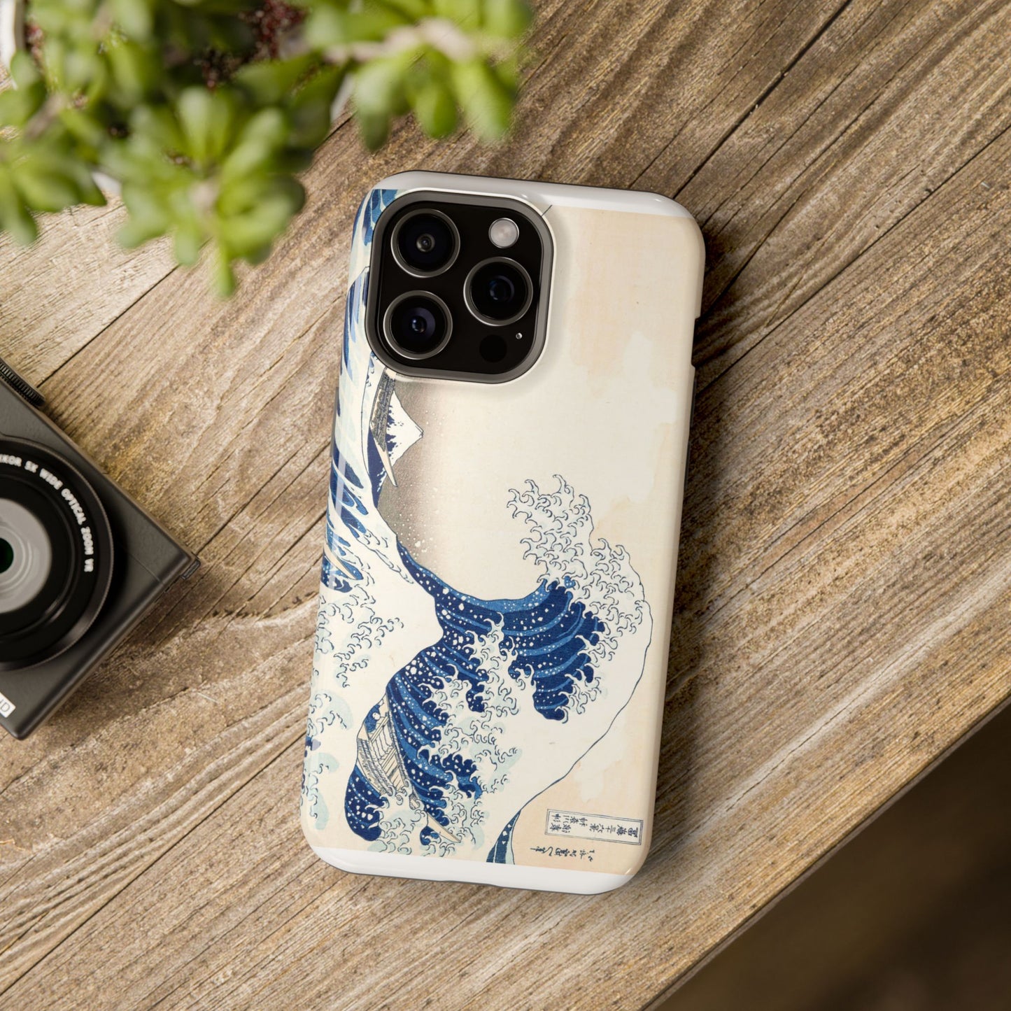 Hokusai "The Great Wave" Shockproof Phone Case | Edo Era Japanese Ukiyo-e Art | Dual Layer Protection