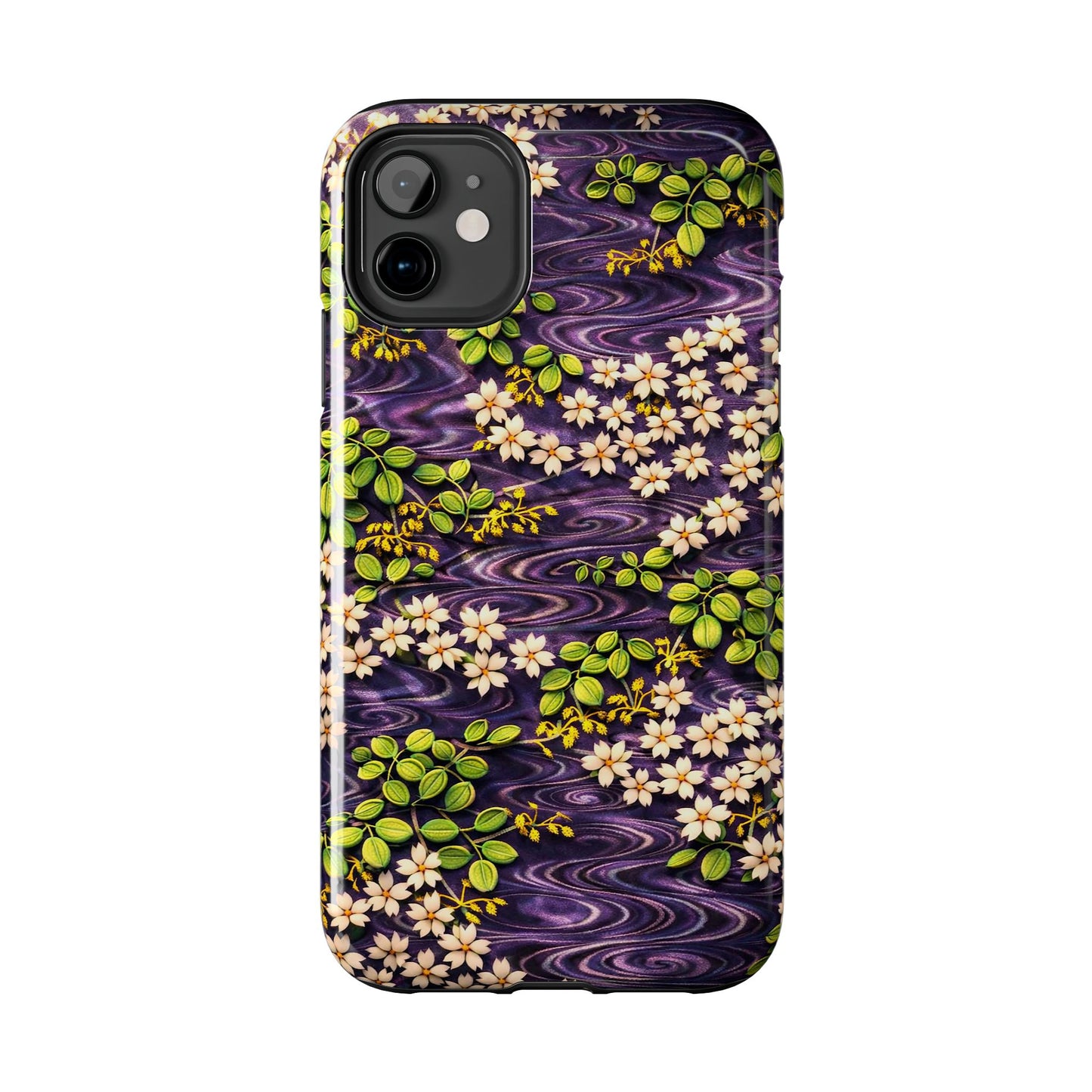 Sakura River Phone Case – Japanese Chiyogami Inspired Design