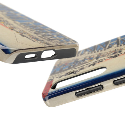 浮世絵ブリッジ・ミニマルスマホケース Ukiyo-e Bridge Minimalist Phone Case
