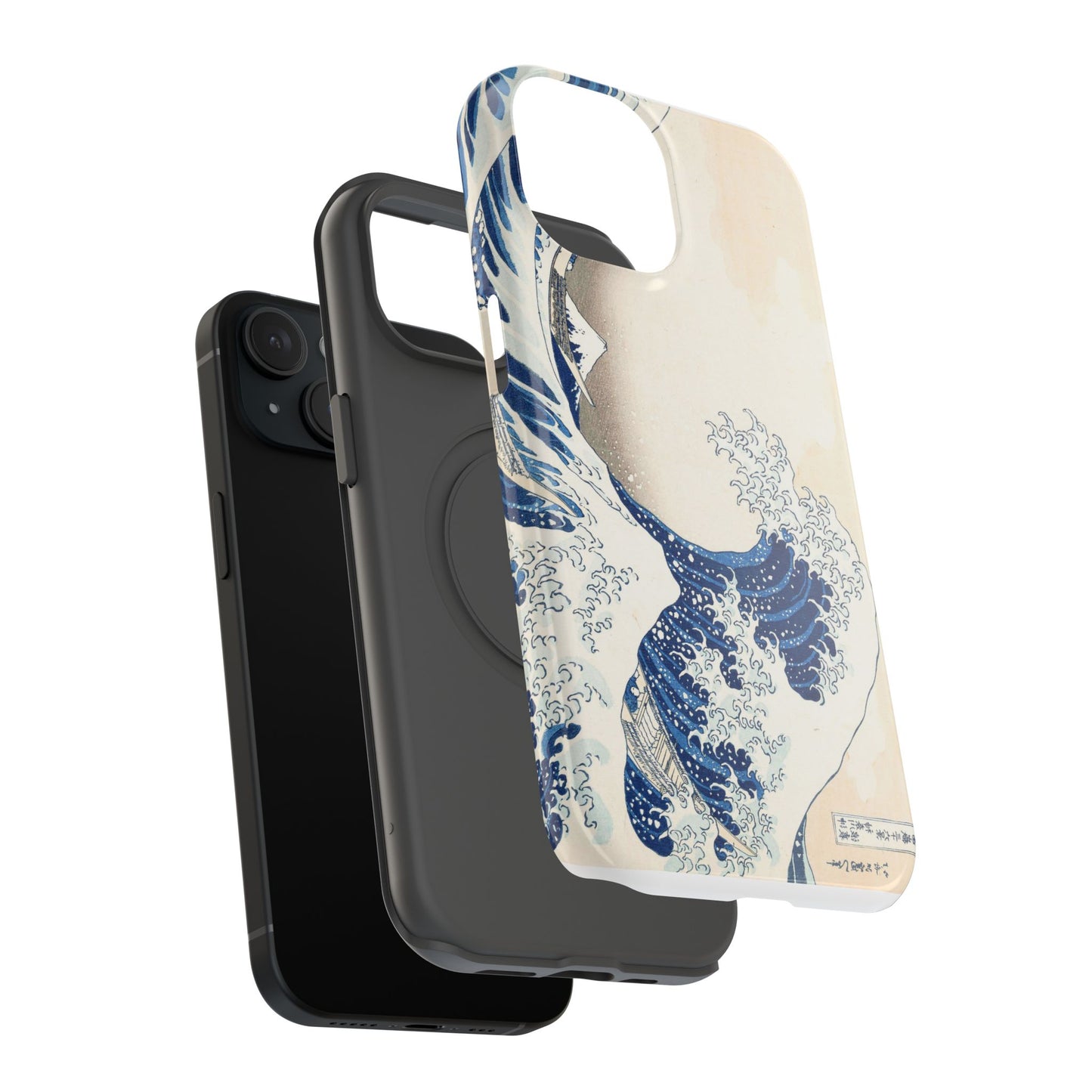 Hokusai "The Great Wave" Shockproof Phone Case | Edo Era Japanese Ukiyo-e Art | Dual Layer Protection