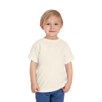 Great Wave off Kanagawa Toddler T-Shirt - Hokusai Japanese Art Back Print Kids Tee