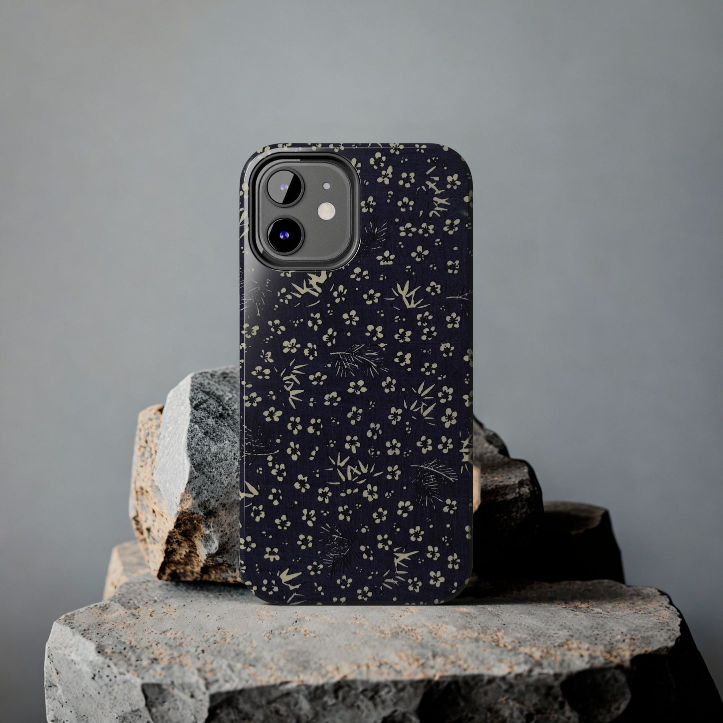 Taisho Era Shochikubai Phone Case | 1926 Pine, Bamboo & Plum | Japanese Chiyogami Art