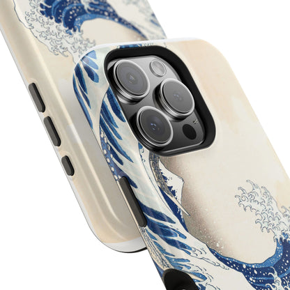 Hokusai "The Great Wave" Shockproof Phone Case | Edo Era Japanese Ukiyo-e Art | Dual Layer Protection