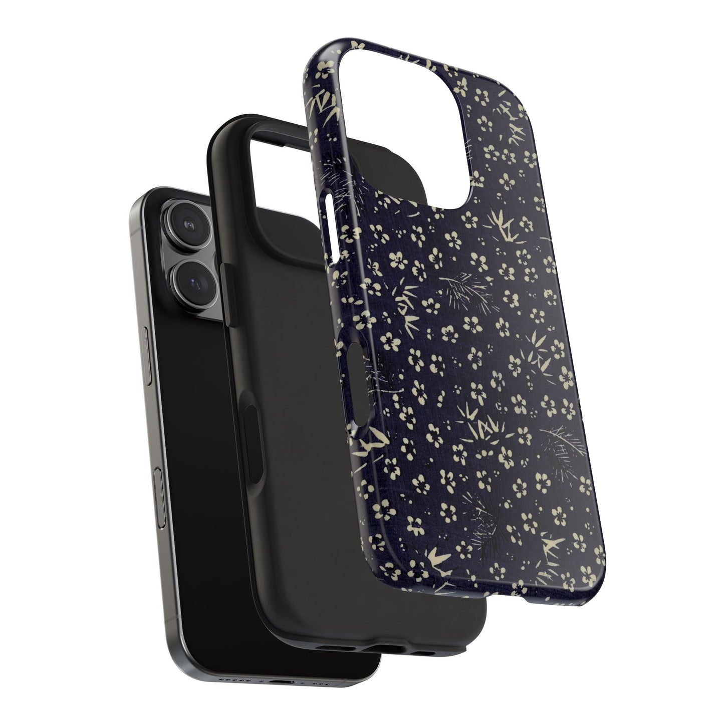 Taisho Era Shochikubai Phone Case | 1926 Pine, Bamboo & Plum | Japanese Chiyogami Art