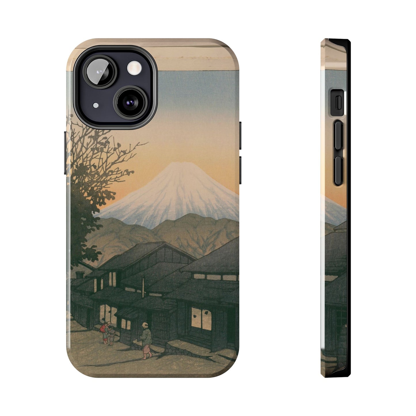 Kawase Hasui "Yuicho Village & Mount Fuji" Phone Case | 1935 Japanese Woodblock Art | Shin-Hanga