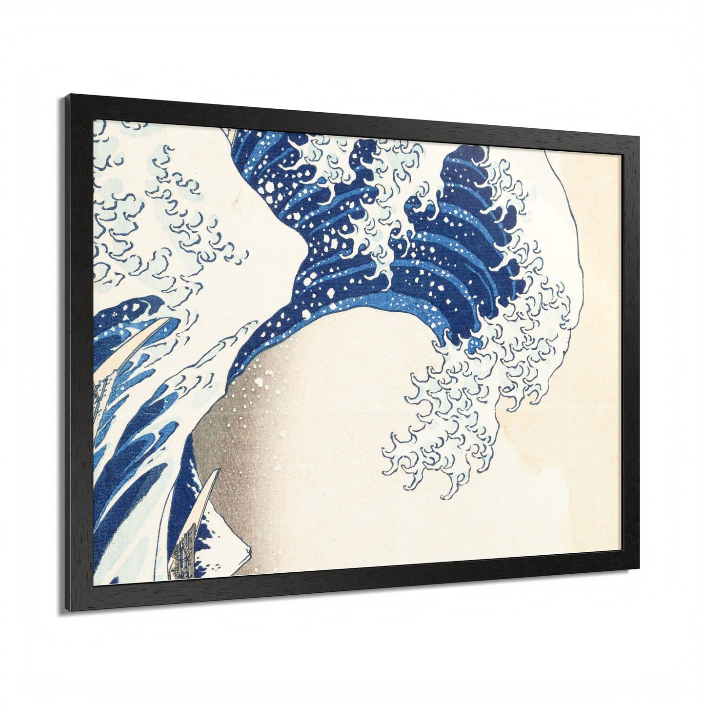 Great Wave off Kanagawa Framed Poster - Hokusai Japanese Ukiyo-e Wall Art