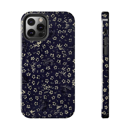 Taisho Era Shochikubai Phone Case | 1926 Pine, Bamboo & Plum | Japanese Chiyogami Art