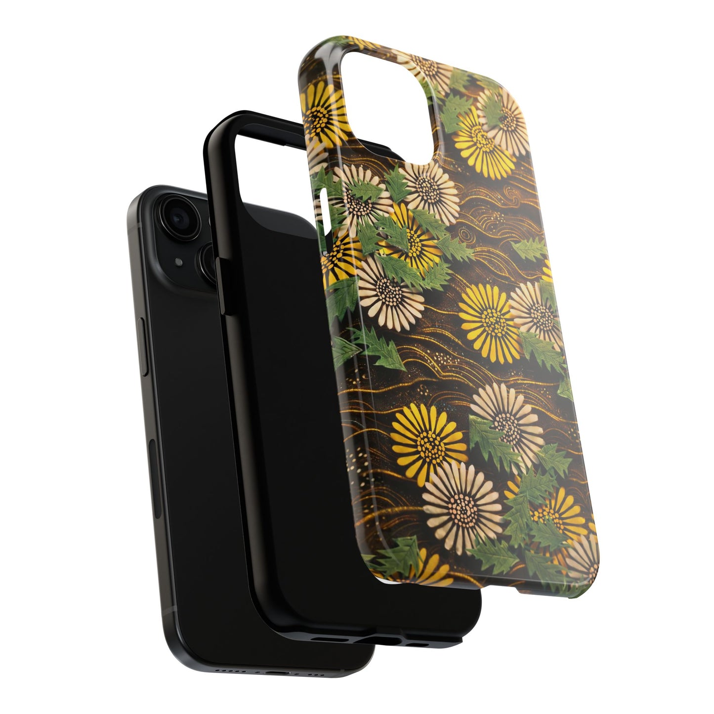 Japanese Dandelion Tough Phone Case | Kamisaka Sekka Zuanbyakushu 1901 | Meiji Era Art