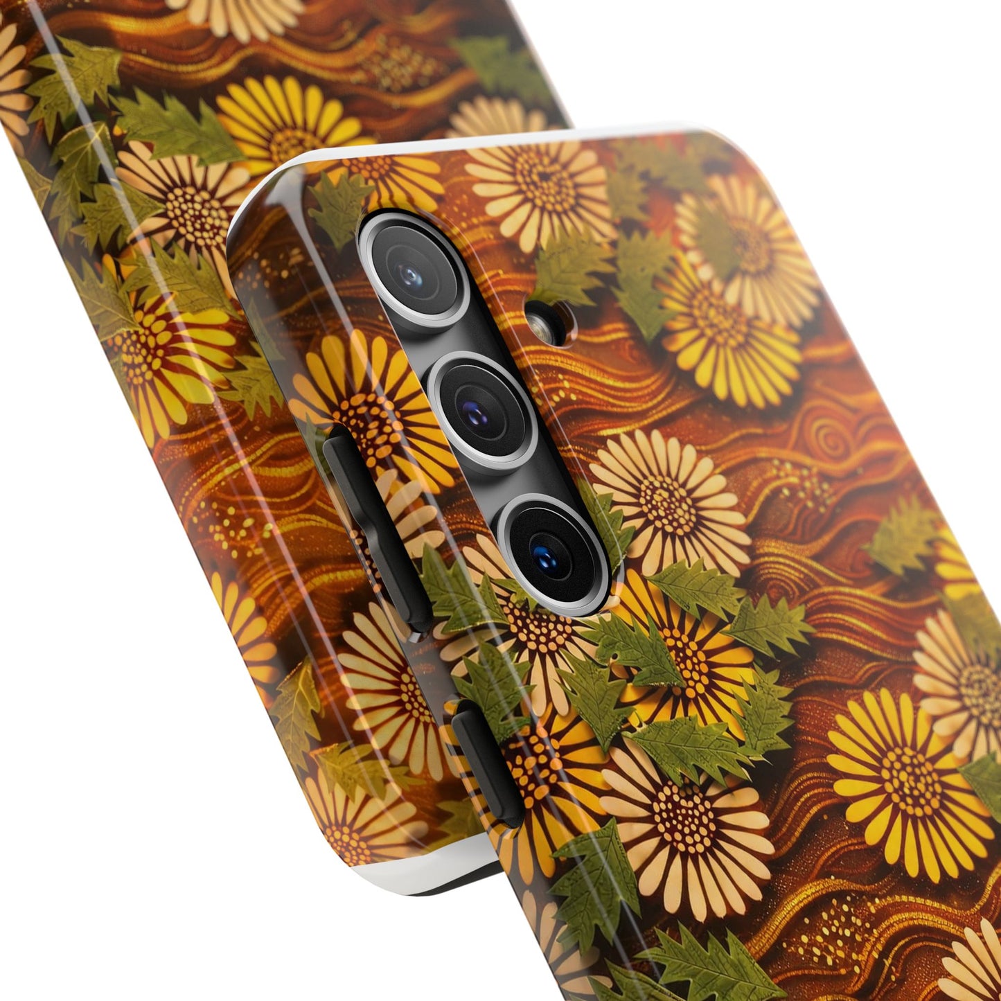 Japanese Dandelion Sunset Glow Tough Phone Case | Kamisaka Sekka 1901 | Meiji Era Art
