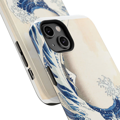 Hokusai "The Great Wave" Shockproof Phone Case | Edo Era Japanese Ukiyo-e Art | Dual Layer Protection