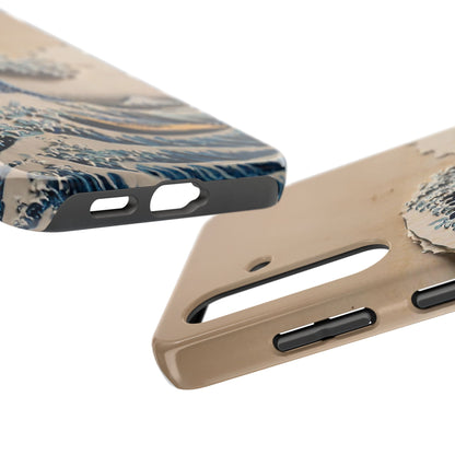 Japanese Great Wave Phone Case | Hokusai Katsushika 3D Art | Edo Era Masterpiece | Fuji Mountain