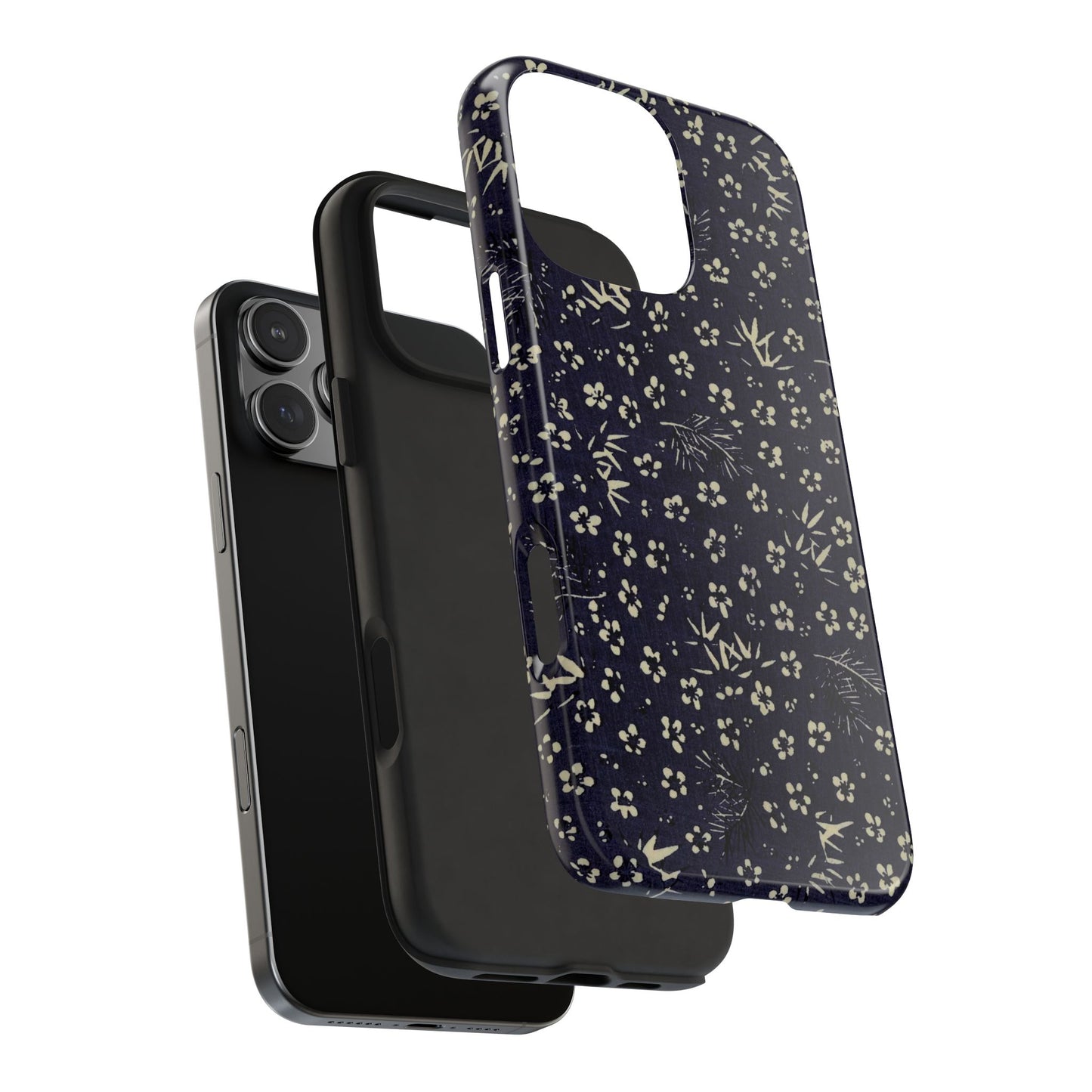 Taisho Era Shochikubai Phone Case | 1926 Pine, Bamboo & Plum | Japanese Chiyogami Art