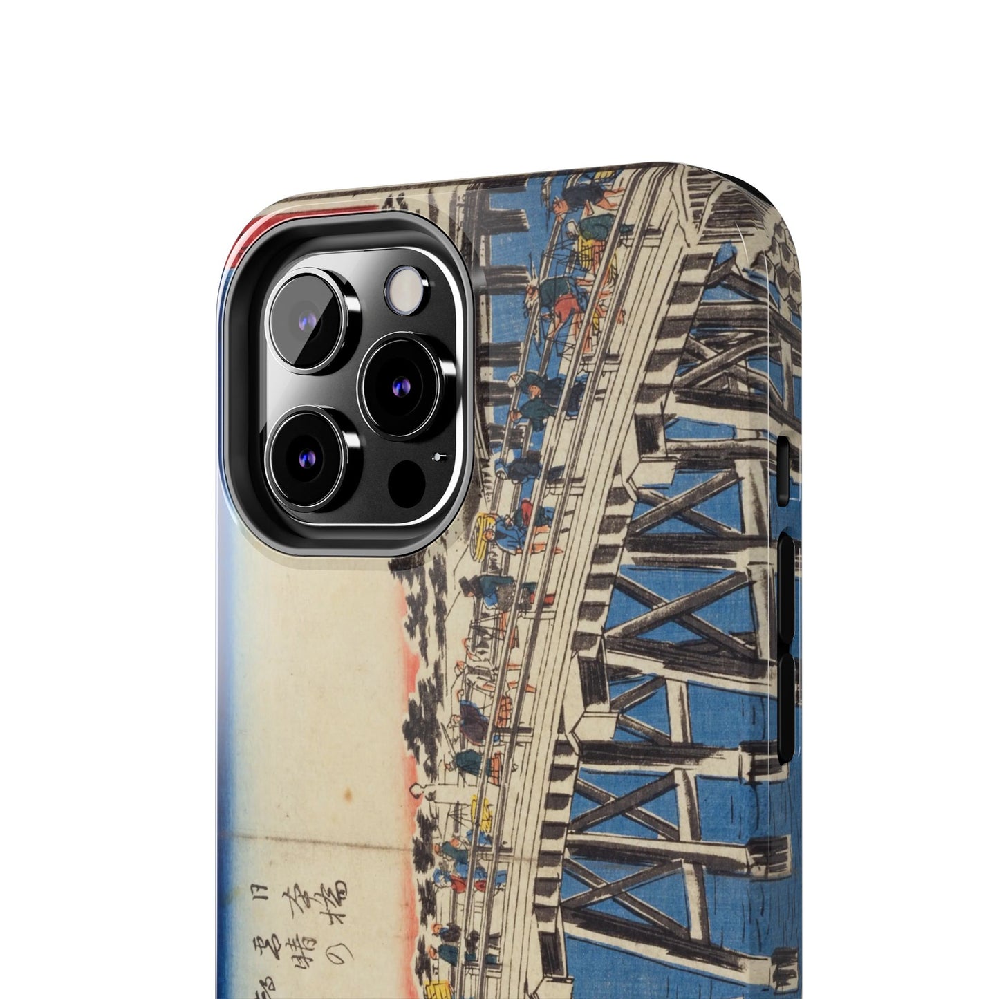 浮世絵ブリッジ・ミニマルスマホケース Ukiyo-e Bridge Minimalist Phone Case