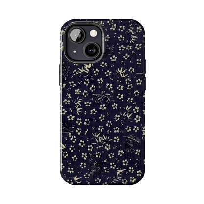 Taisho Era Shochikubai Phone Case | 1926 Pine, Bamboo & Plum | Japanese Chiyogami Art