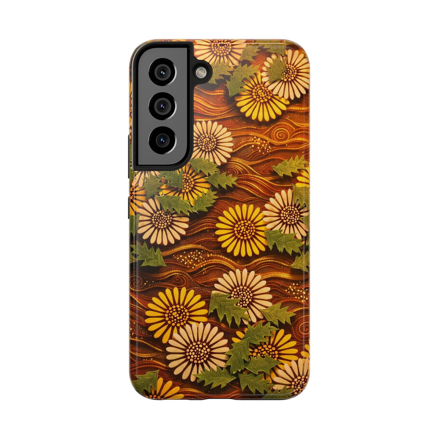 Japanese Dandelion Sunset Glow Tough Phone Case | Kamisaka Sekka 1901 | Meiji Era Art