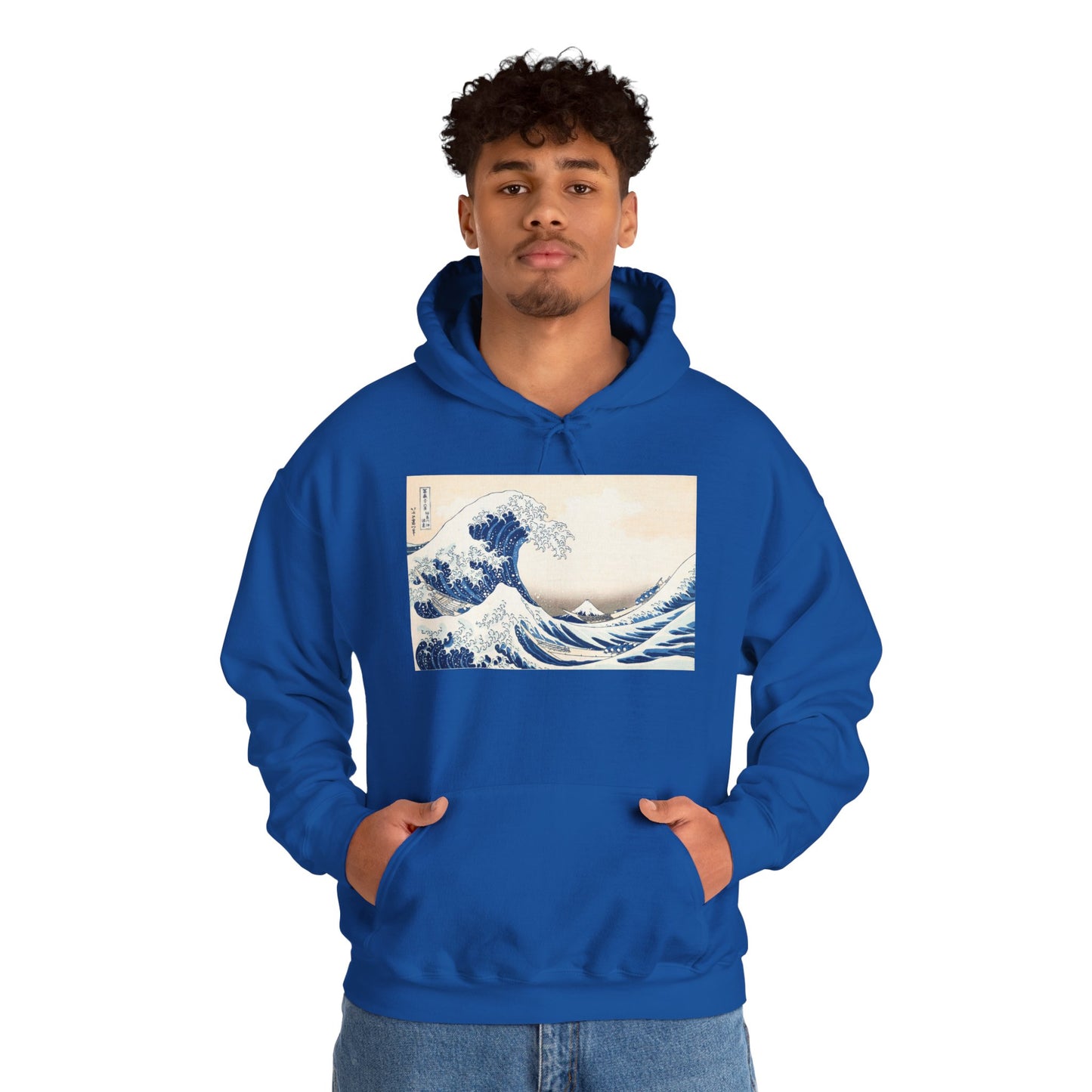 Great Wave off Kanagawa Hoodie - Hokusai Japanese Ukiyo-e Unisex Sweatshirt