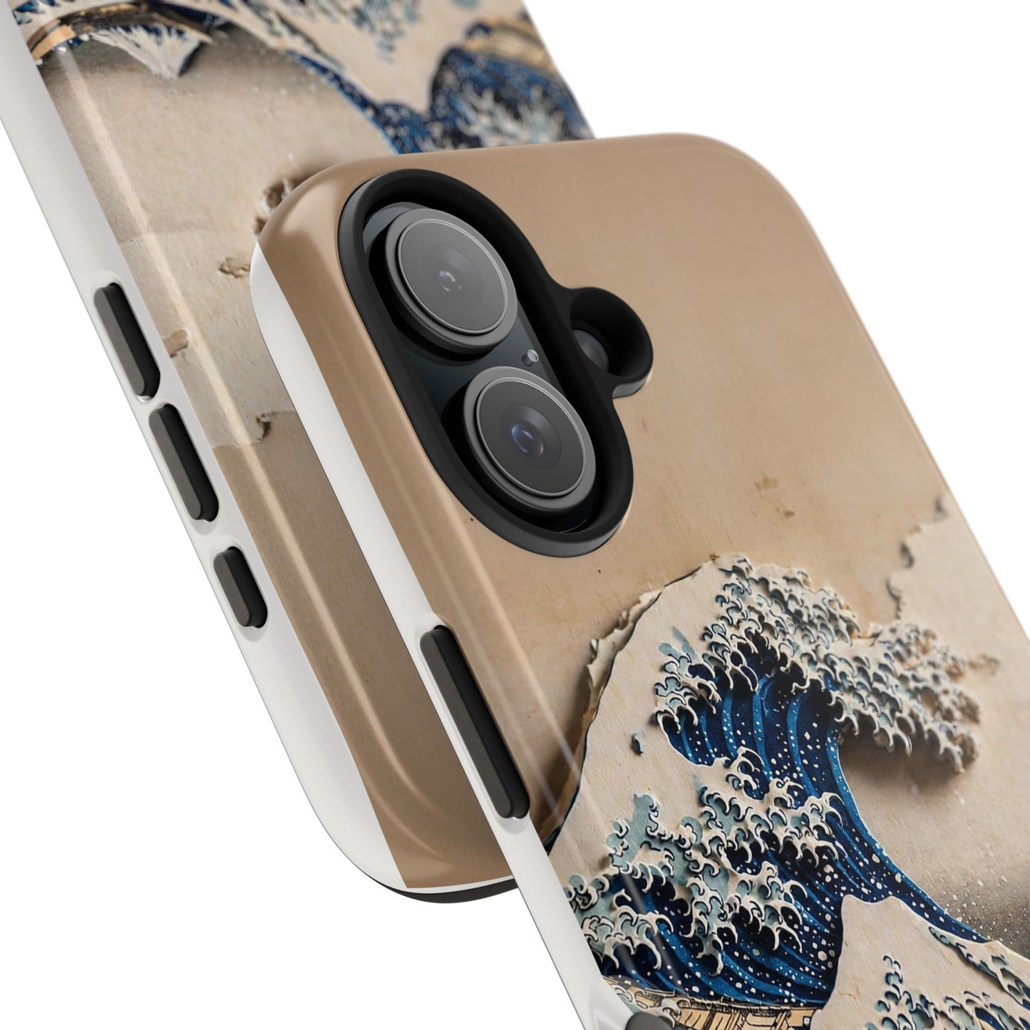 Japanese Great Wave Phone Case | Hokusai Katsushika 3D Art | Edo Era Masterpiece | Fuji Mountain