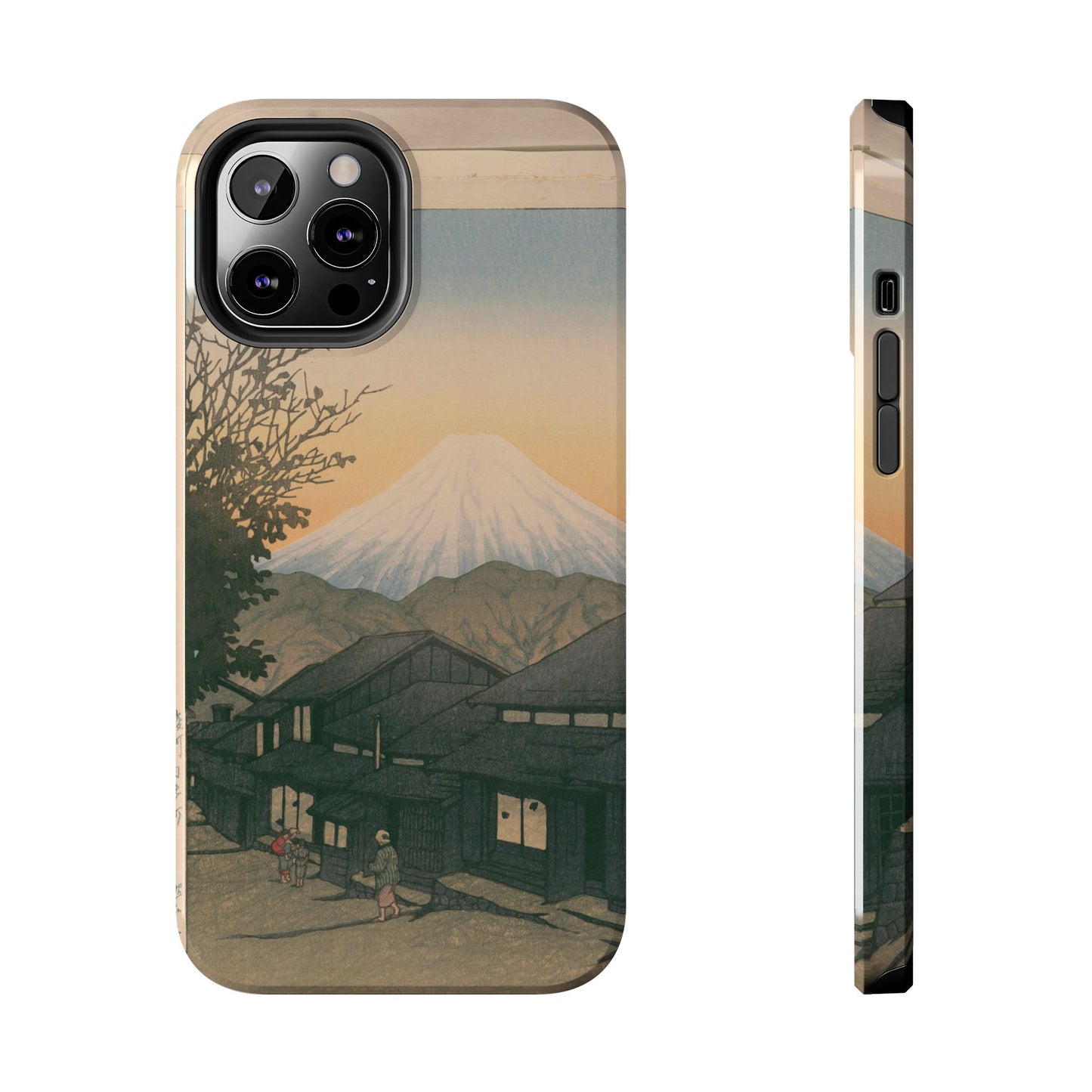 Kawase Hasui "Yuicho Village & Mount Fuji" Phone Case | 1935 Japanese Woodblock Art | Shin-Hanga