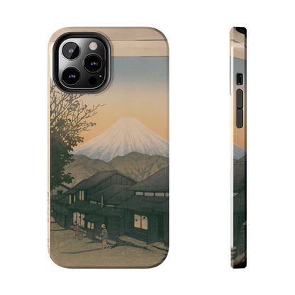 Kawase Hasui "Yuicho Village & Mount Fuji" Phone Case | 1935 Japanese Woodblock Art | Shin-Hanga