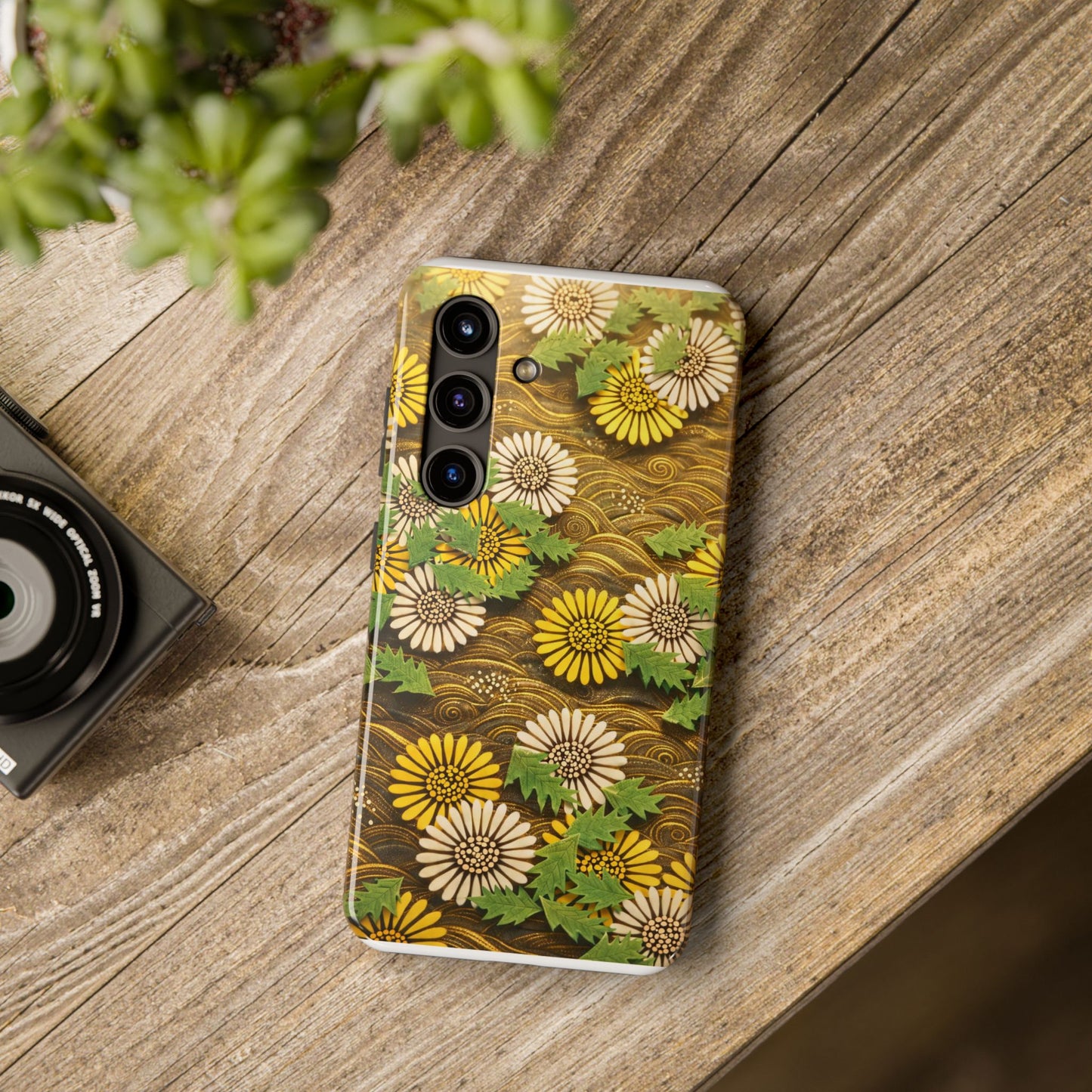 Japanese Dandelion Morning Glow Tough Phone Case | Kamisaka Sekka 1901 | Meiji Era Art