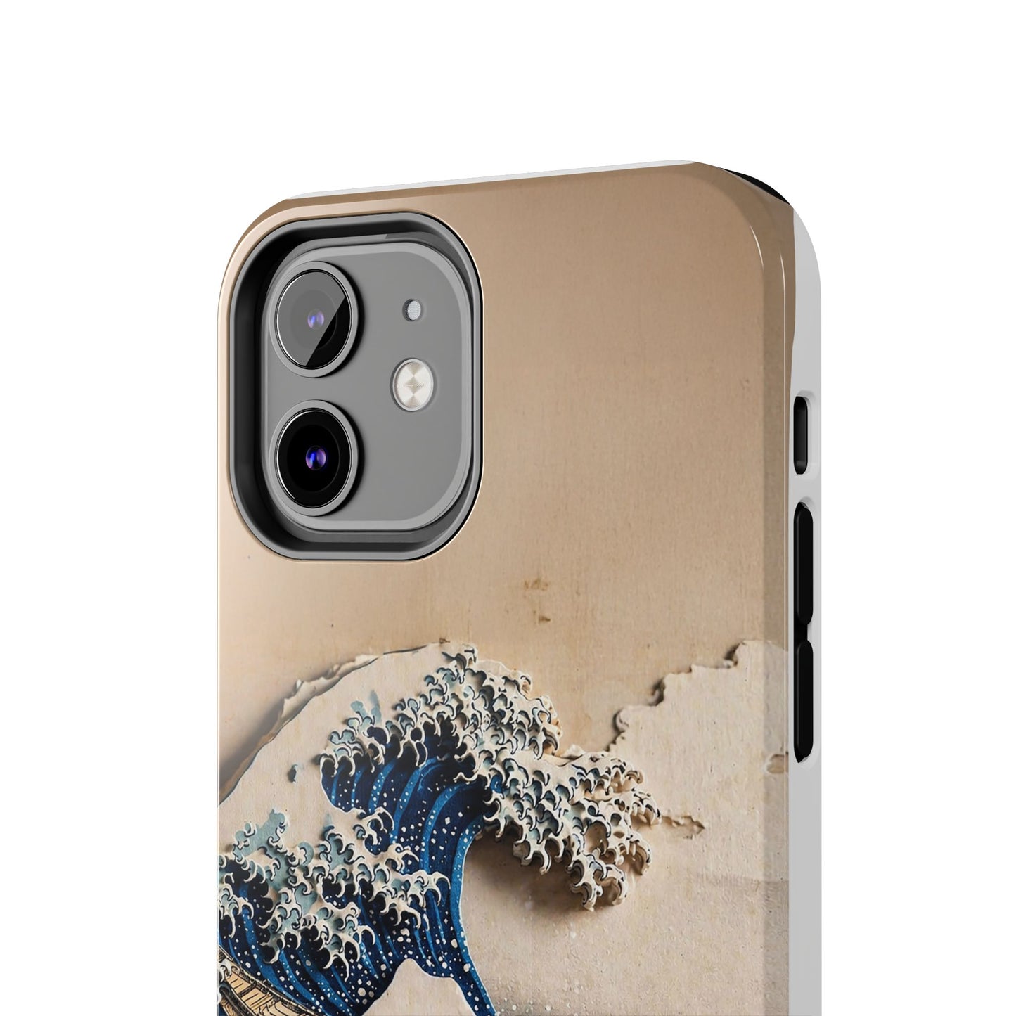 Japanese Great Wave Phone Case | Hokusai Katsushika 3D Art | Edo Era Masterpiece | Fuji Mountain