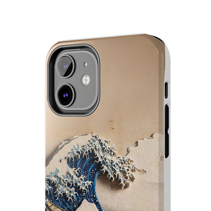 Japanese Great Wave Phone Case | Hokusai Katsushika 3D Art | Edo Era Masterpiece | Fuji Mountain