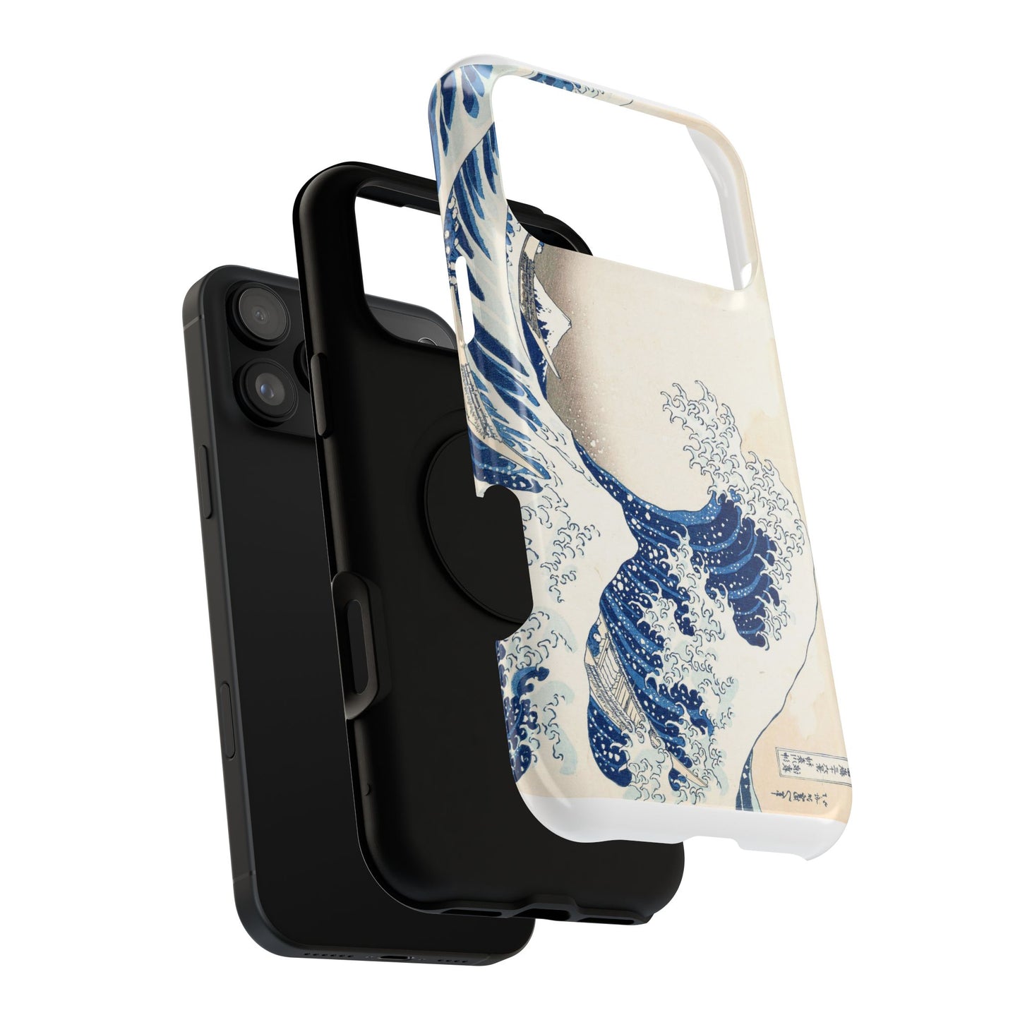 Hokusai "The Great Wave" Shockproof Phone Case | Edo Era Japanese Ukiyo-e Art | Dual Layer Protection