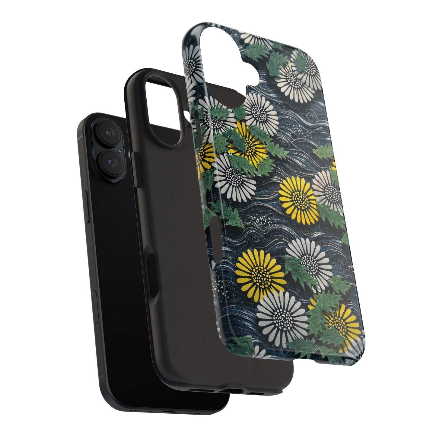 Japanese Dandelion Moonlight Tough Phone Case | Kamisaka Sekka 1901 | Meiji Era Art