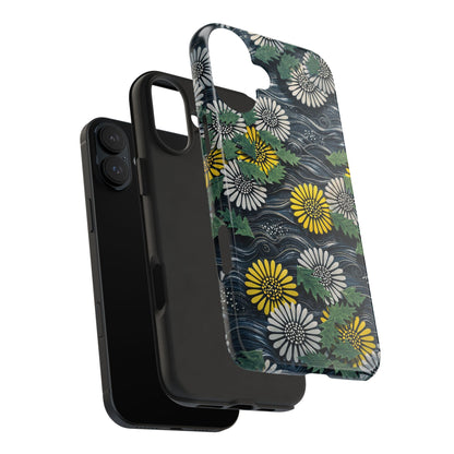 Japanese Dandelion Moonlight Tough Phone Case | Kamisaka Sekka 1901 | Meiji Era Art