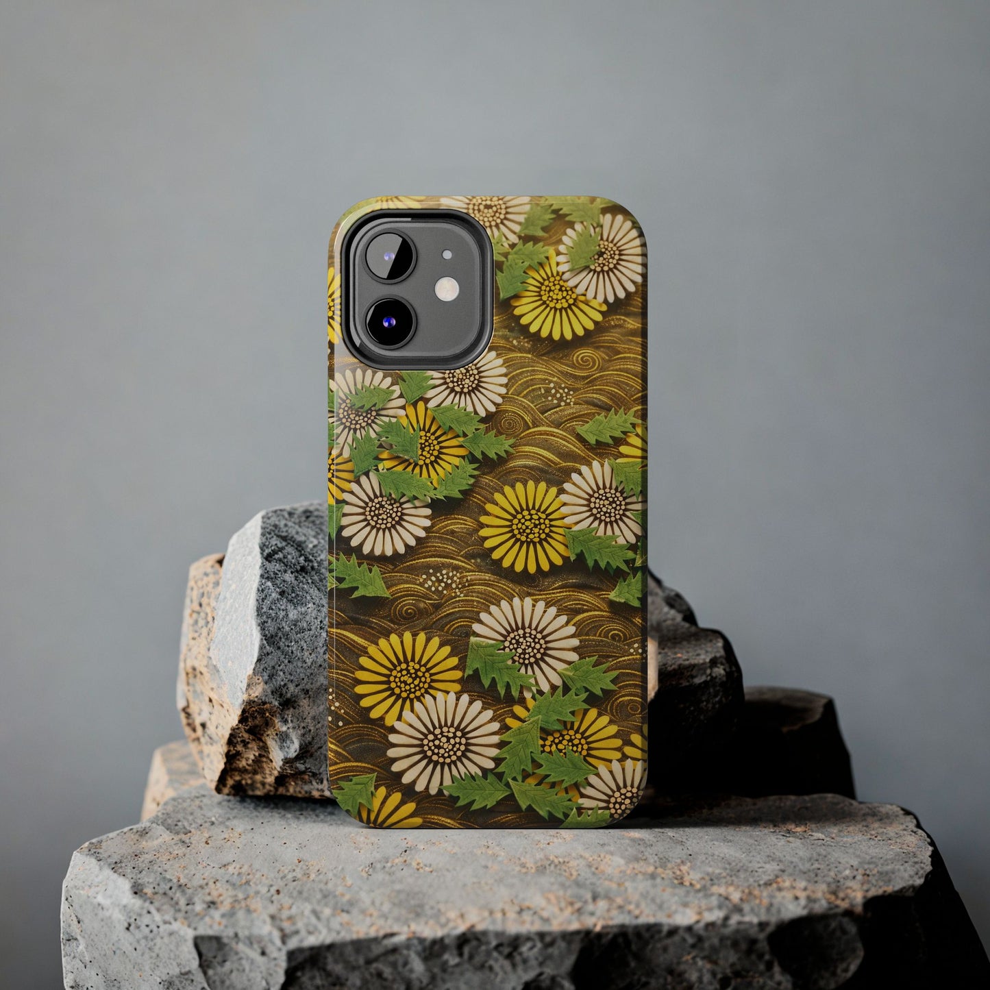 Japanese Dandelion Morning Glow Tough Phone Case | Kamisaka Sekka 1901 | Meiji Era Art