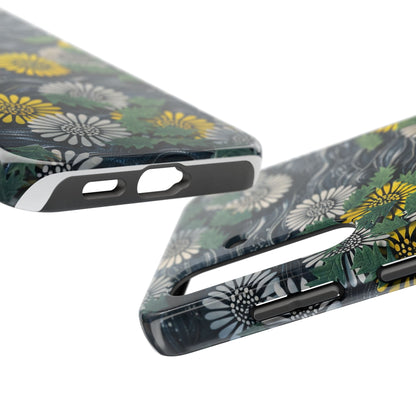 Japanese Dandelion Moonlight Tough Phone Case | Kamisaka Sekka 1901 | Meiji Era Art