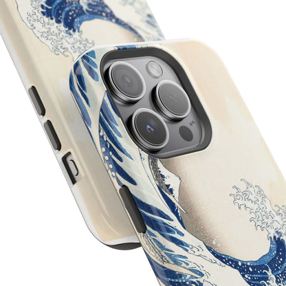 Hokusai "The Great Wave" Shockproof Phone Case | Edo Era Japanese Ukiyo-e Art | Dual Layer Protection