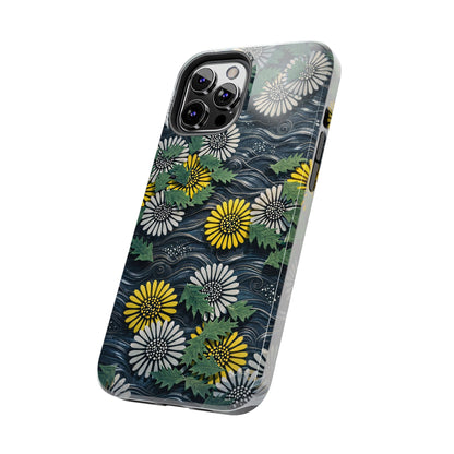 Japanese Dandelion Moonlight Tough Phone Case | Kamisaka Sekka 1901 | Meiji Era Art
