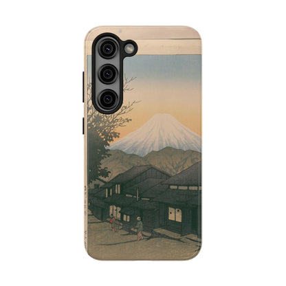 Kawase Hasui "Yuicho Village & Mount Fuji" Phone Case | 1935 Japanese Woodblock Art | Shin-Hanga