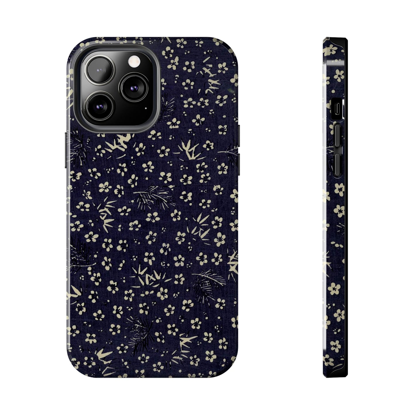 Taisho Era Shochikubai Phone Case | 1926 Pine, Bamboo & Plum | Japanese Chiyogami Art