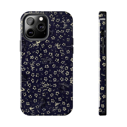 Taisho Era Shochikubai Phone Case | 1926 Pine, Bamboo & Plum | Japanese Chiyogami Art
