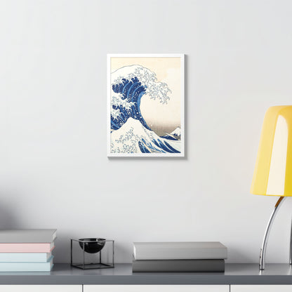 Great Wave off Kanagawa Framed Poster - Hokusai Japanese Ukiyo-e Wall Art