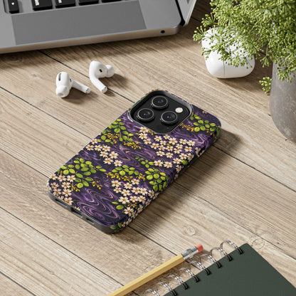 Sakura River Phone Case – Japanese Chiyogami Inspired Design