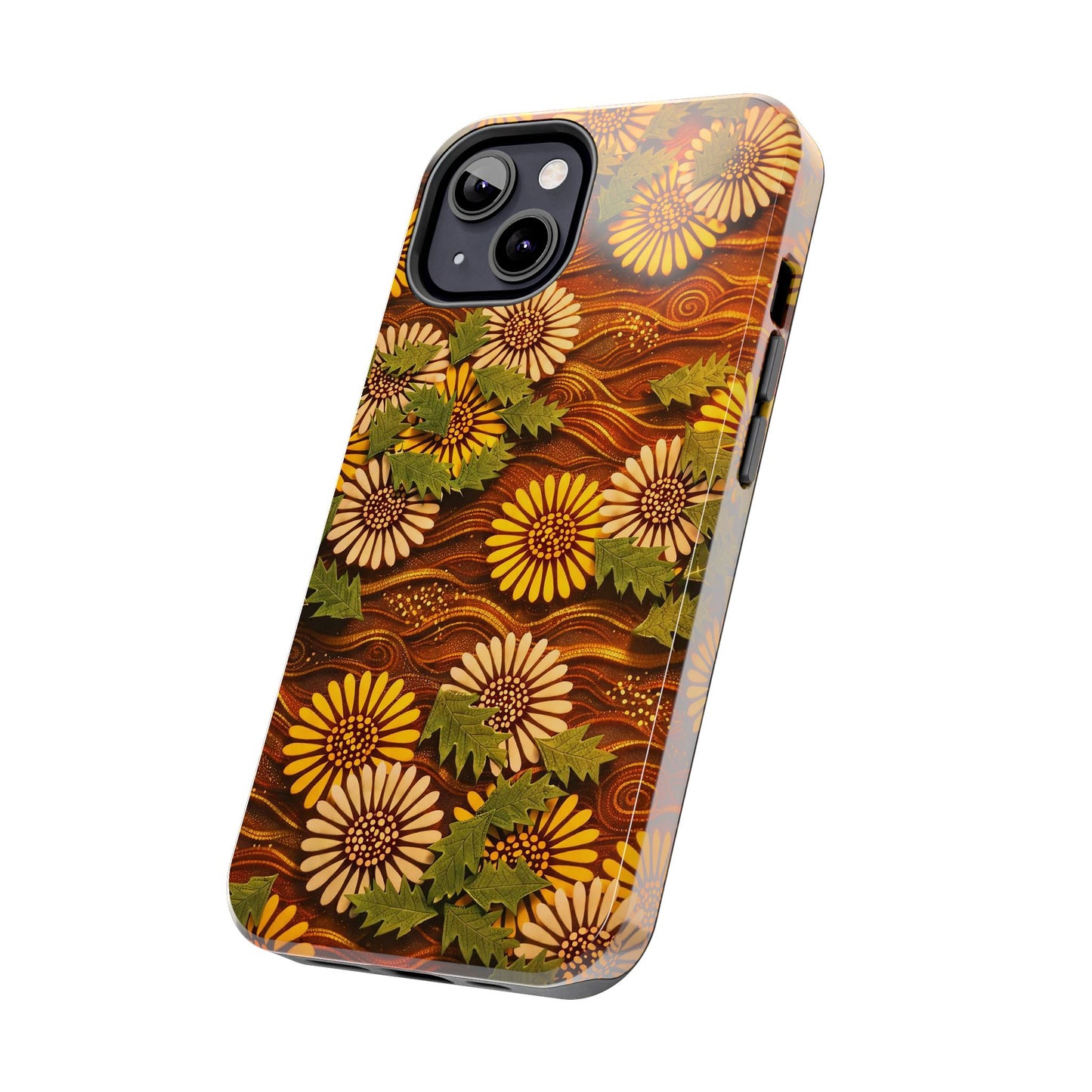 Japanese Dandelion Sunset Glow Tough Phone Case | Kamisaka Sekka 1901 | Meiji Era Art
