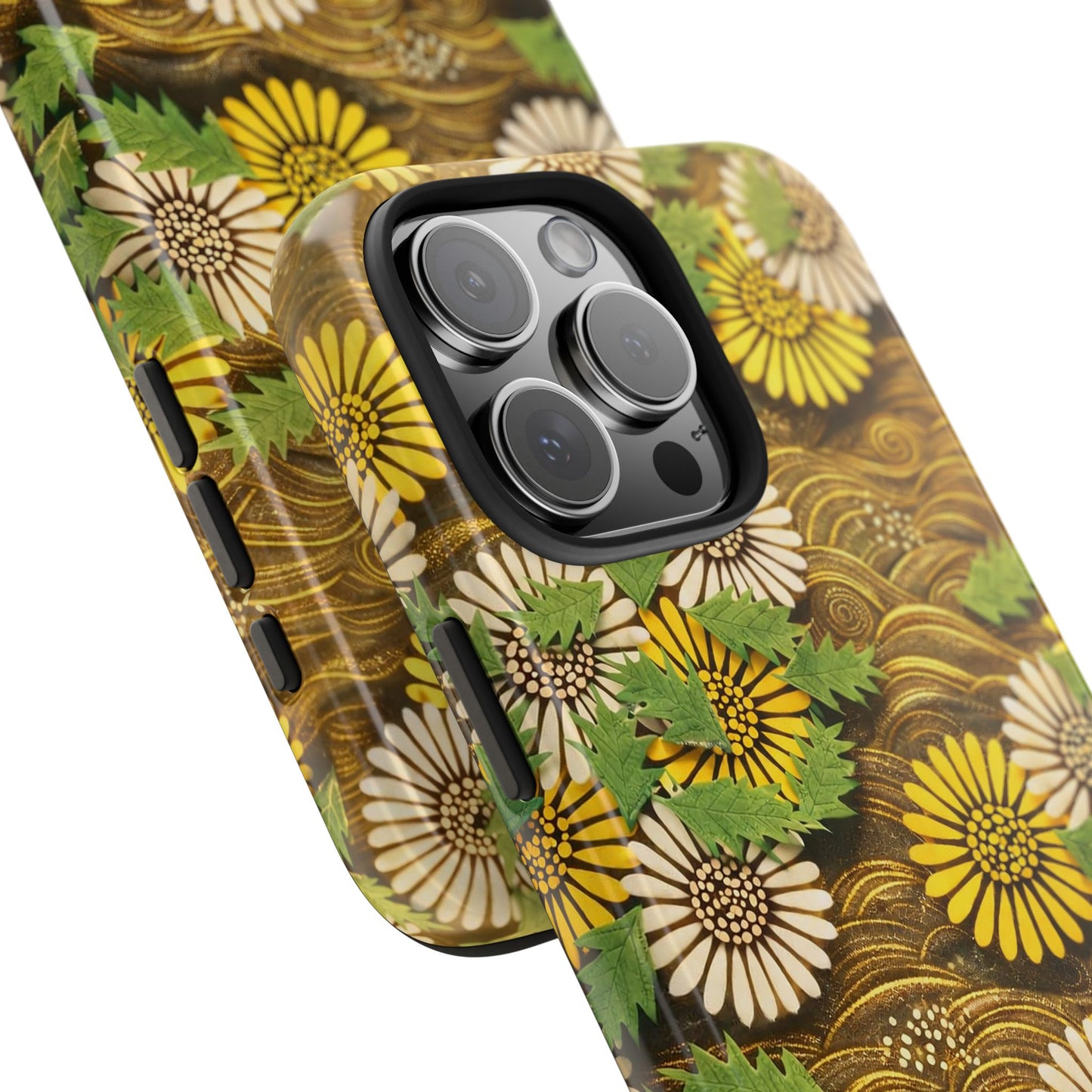 Japanese Dandelion Morning Glow Tough Phone Case | Kamisaka Sekka 1901 | Meiji Era Art