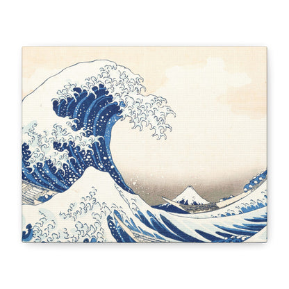 Great Wave off Kanagawa Canvas Print - Hokusai Japanese Ukiyo-e Wall Art