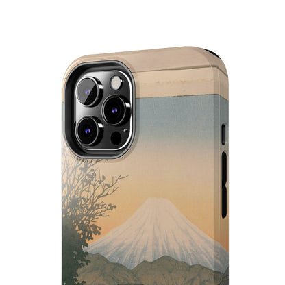 Kawase Hasui "Yuicho Village & Mount Fuji" Phone Case | 1935 Japanese Woodblock Art | Shin-Hanga