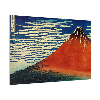 Red Fuji Canvas Print - Hokusai Fine Wind Clear Morning Japanese Ukiyo-e Wall Art