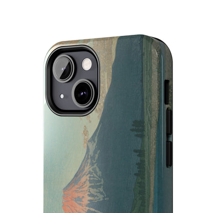 Red Fuji Japanese Ukiyo-e Phone Case - Hokusai Mount Fuji Art Cover
