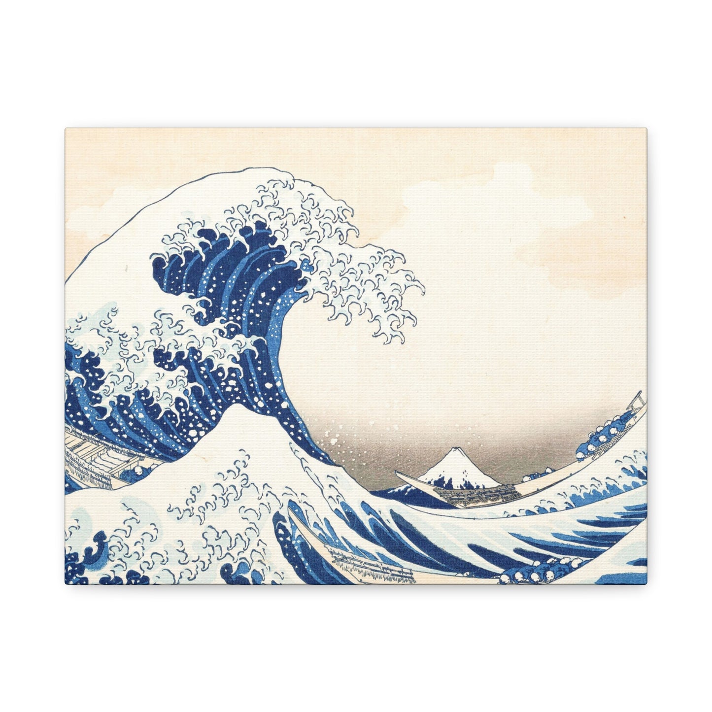 Great Wave off Kanagawa Canvas Print - Hokusai Japanese Ukiyo-e Wall Art