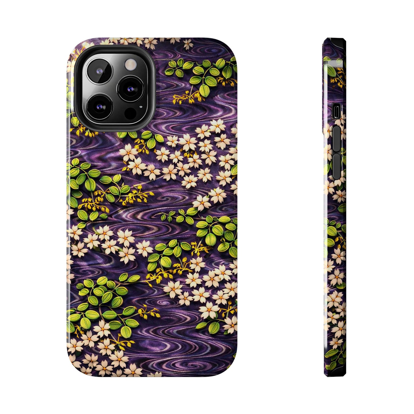 Sakura River Phone Case – Japanese Chiyogami Inspired Design